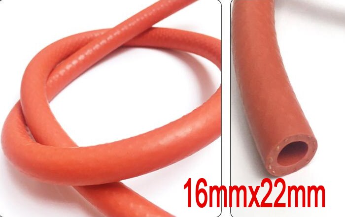 16 mm x 22mm siliconen weefbuis ketelbuis stoombuis slang hogedruk waterleiding gevlochten leiding siliconen klem draad buis