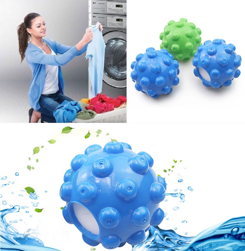 Stoom Droger Ballen Rimpel Remover Wasgoed Drogen Ball Herbruikbare Kleding Wassen Wasverzachter Huishouden Tijd Saver Schoonmaken