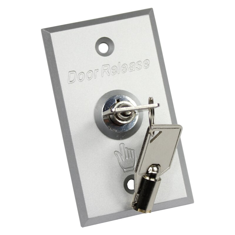 LPSECURITY Door button with keys Metal Exit switch button door release For GATE OPENER electric Lock Access Control system: 804E