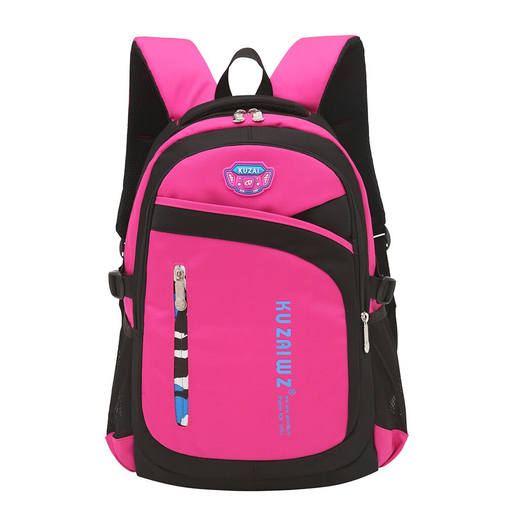 Waterdicht Kinderen Schooltassen Voor Tiener Meisjes Jongens school Rugzakken schooltas Reizen Laptop Rugzak Kids Satchel Mochila: rose