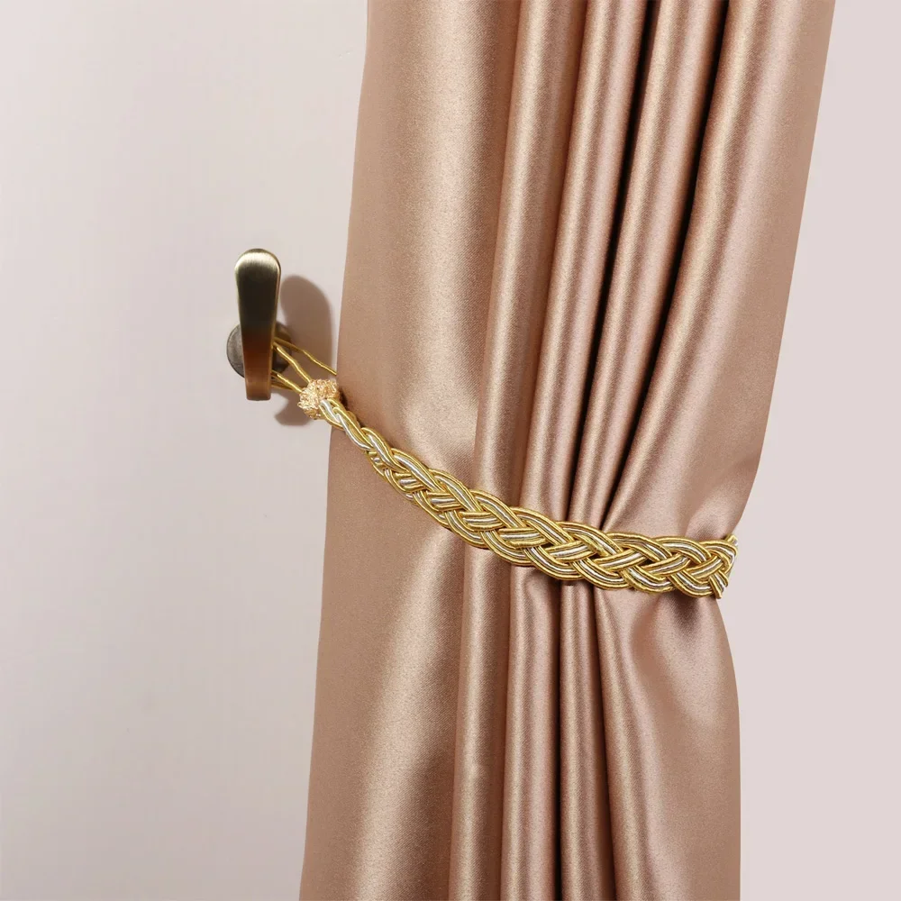 Retro Hold Praktische Duurzame Gordijnhouder Wandhanger Gordijn Holdback Gemonteerde Metalen Haken