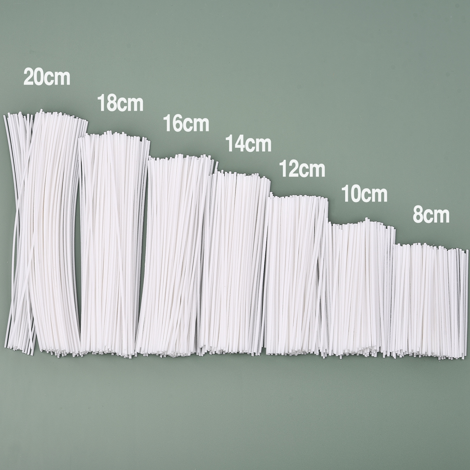 Ensemble de mèches de bougies en coton ciré, 50/100 pièces, noyau de cire sans fumée, bricolage, noyau de cire de soja tissé, lampe à Kerosene, fournitures de fabrication de bougies