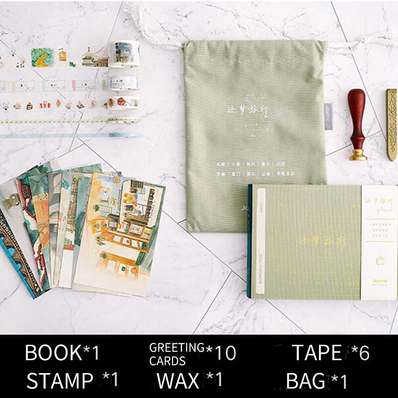 Traveling Planner Set Travel Daily Planner Set Go Traveling Appointment Book with Password