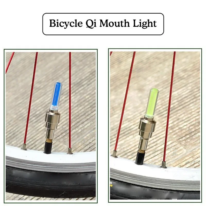Fahrrad Speichen Lichter Fahrrad LED Licht Reifen Ventil Kappe Taschenlampe Rad Speichen Leichte Auto Motorrad Zubehör