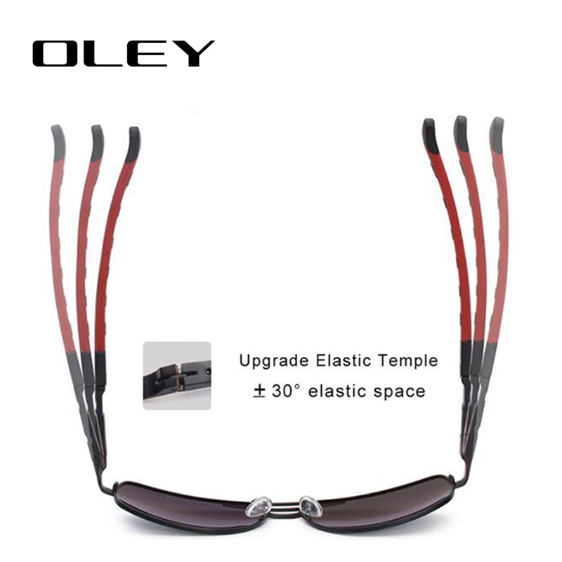 OLEY Polarisierte Sonnenbrille Männer Neue Augen Schützen Sonnenbrille Mit Zubehör Unisex fahren brille oculos de sol
