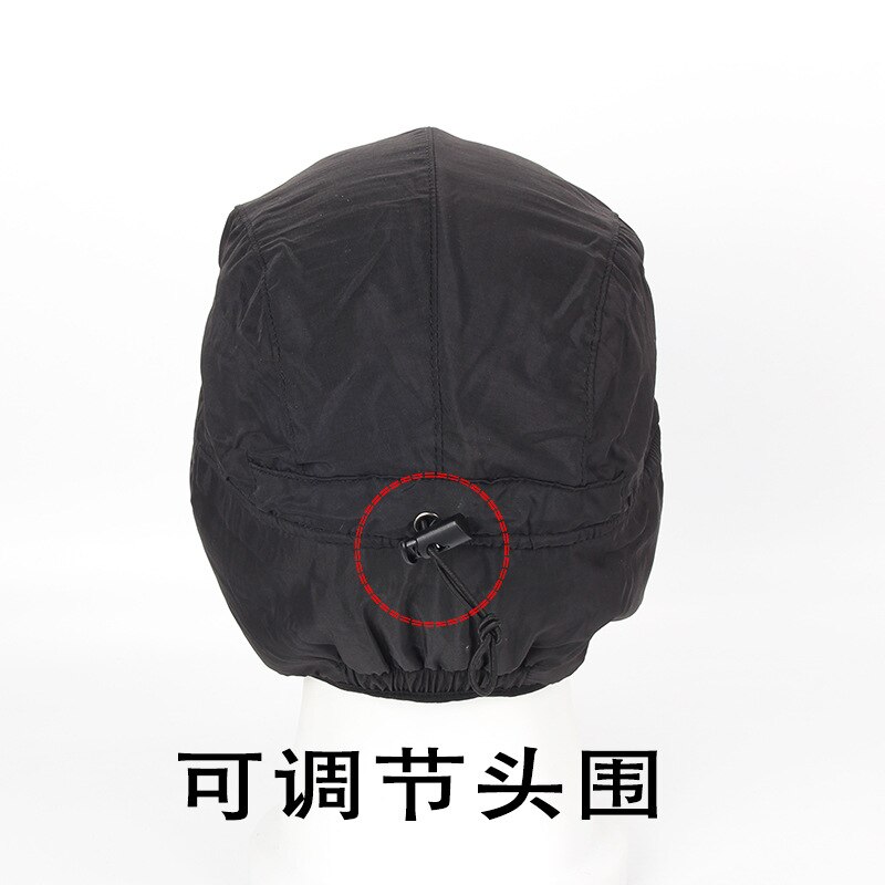 Volwassen winter sneeuwbestendige baseballpet in grote maten, outdoor ski-oordopjes met warme fluwelen dames- en herensportmuts in grote maten