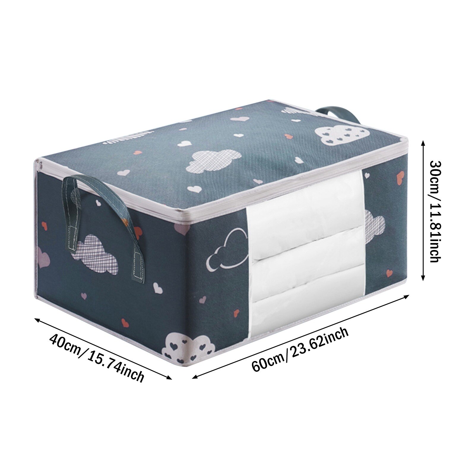 Quilt Luggage Organizer Wardrobe Organizer Waterproof Clothes Storage Bag Closet Organizer Suitcase Organizer Home Accessories: J
