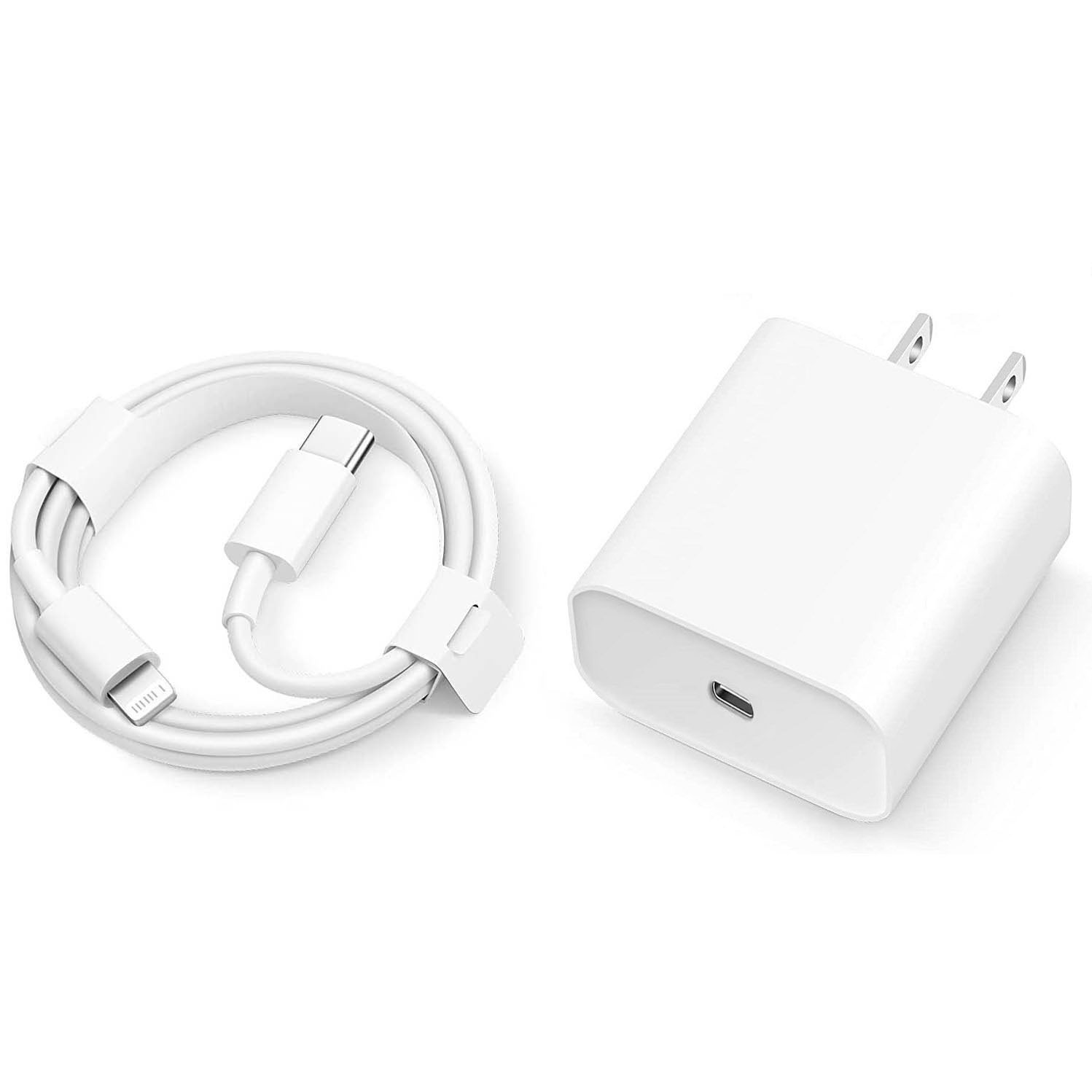 Pd 20W Usb Type-C Snel Opladen Muuradapter Oplader Met Kabelkabel Voor Iphone Ipad-2 Sets