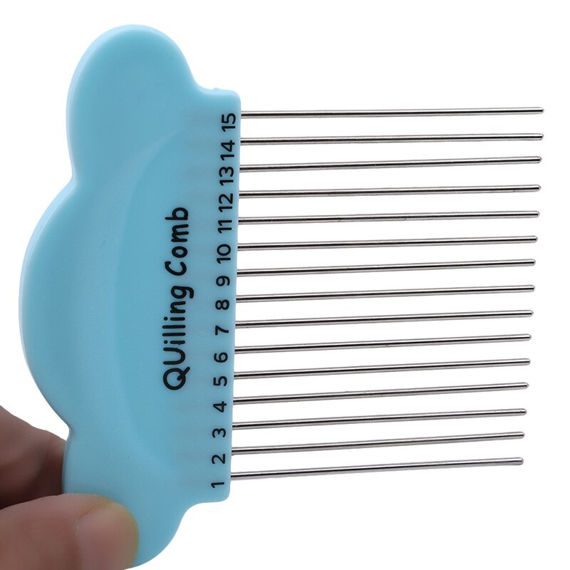 Cute Paper Quilling Comb Tool Paper Craft Tool Plastic Creat Loops Accessory Supply Handmade DIY Craft