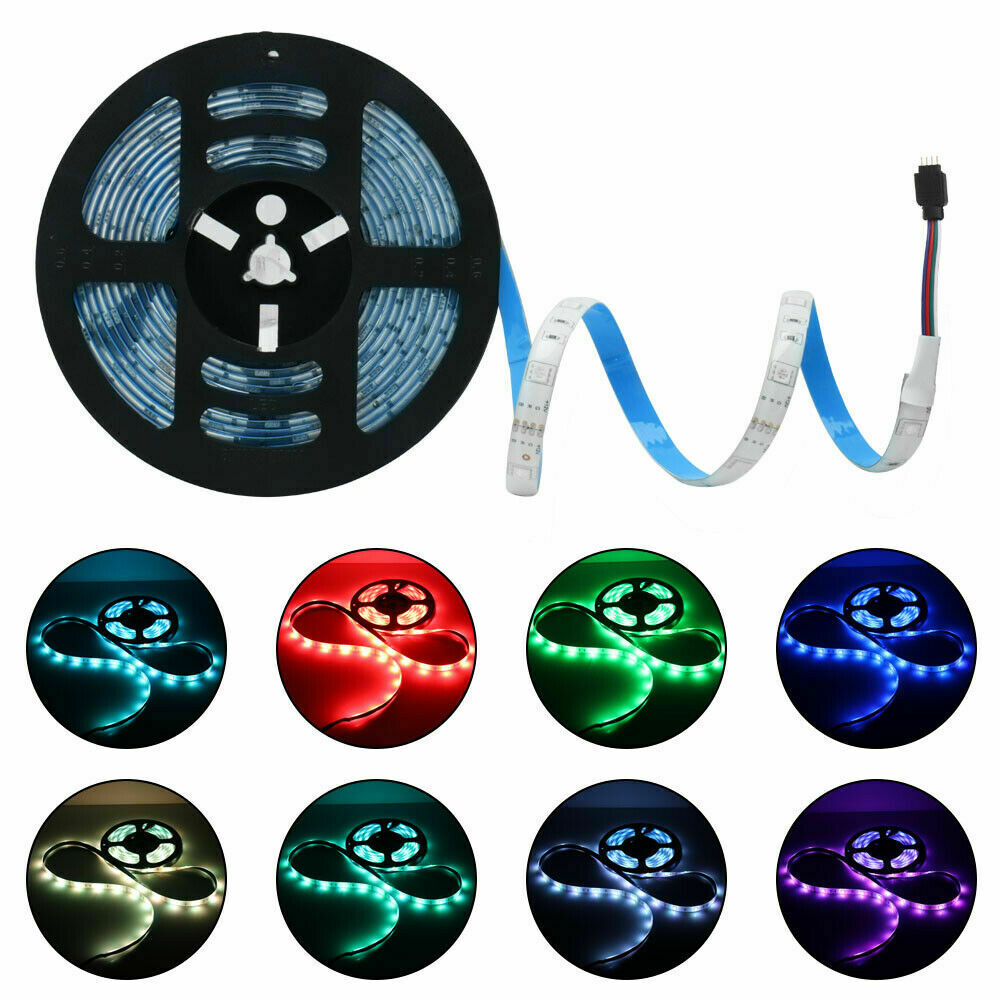 RGB LED Strip Motion Sensor Light Auto ON/OFF Flexibele Diode Tape Lint 5 M SMD 5050 Kabinet Trappen bed licht 12 V voeding