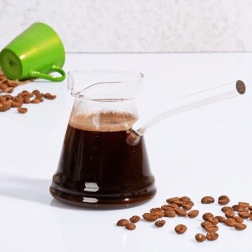 Lasi turkkilainen kahvipannu ibrik jazzva cezve briki healty 4 hengelle 400ml