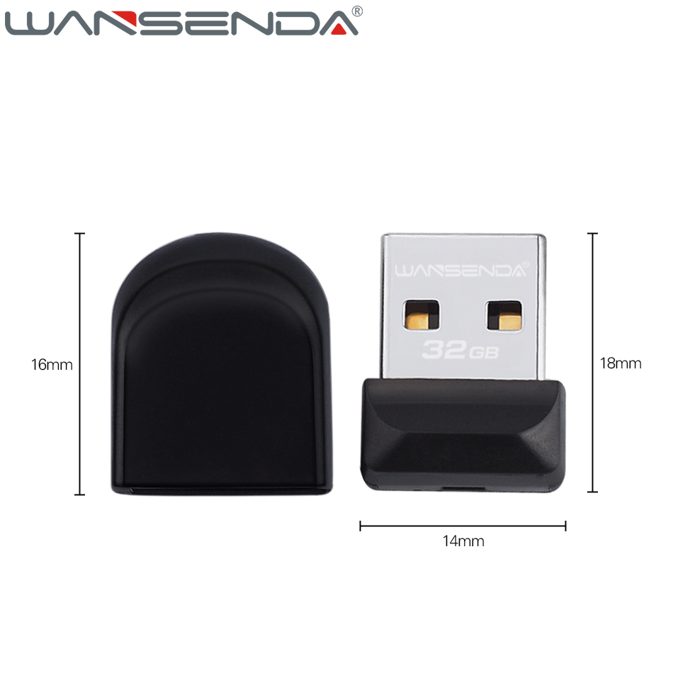 Wansenda Pendrive USB Flash Drive U Disk 2.0 Waterproof Mini Pen drive 64GB 32GB 16GB U disk 8GB 4GB usb stick flash drive