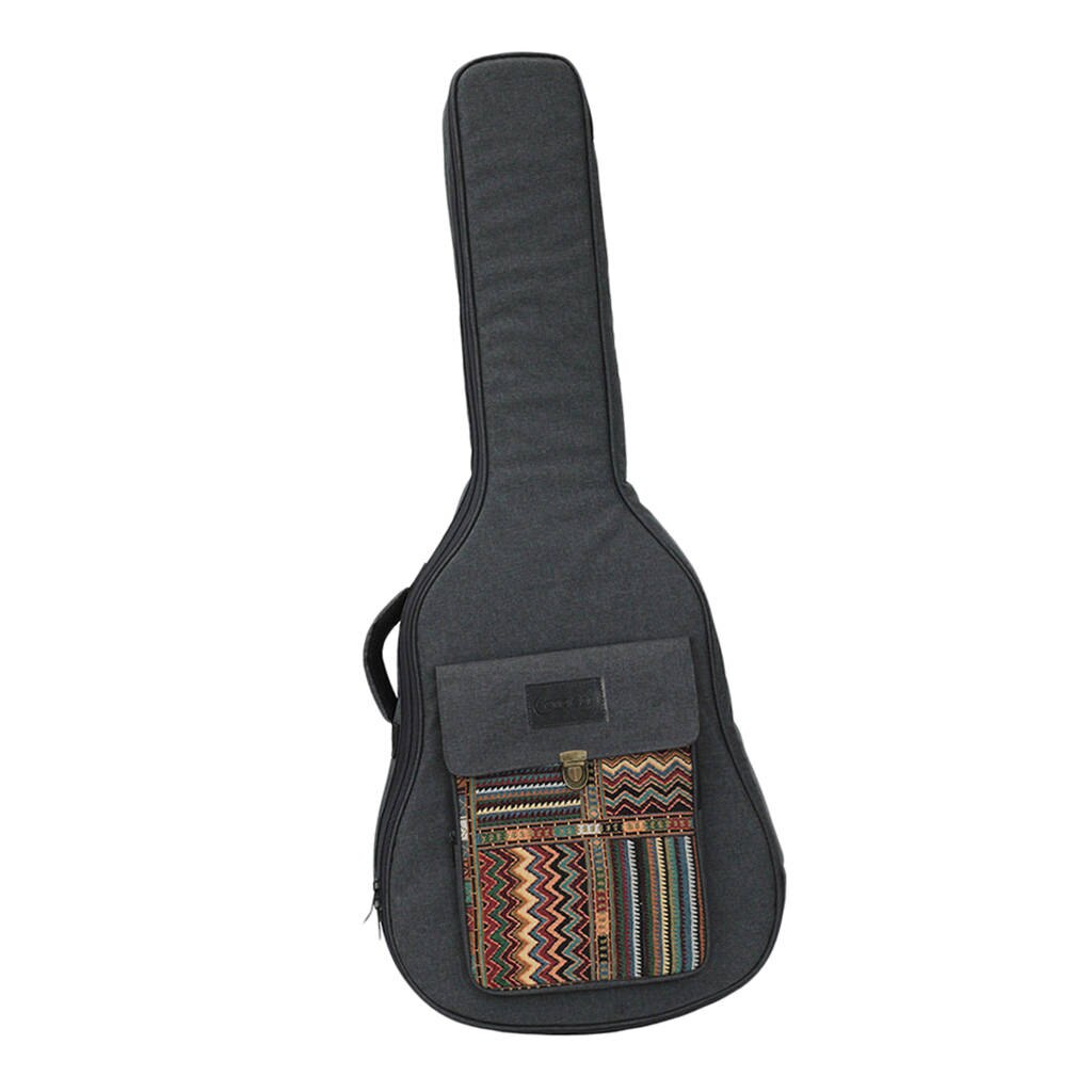 Custodia morbida imbottita custodia morbida per accessori per chitarra acustica da 40/41 pollici
