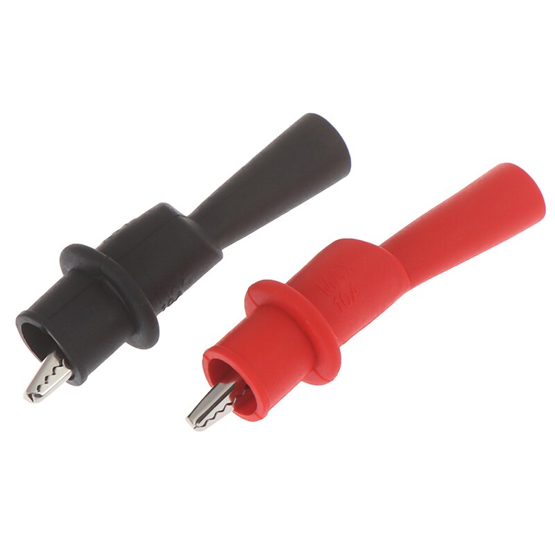 Multi Styles Metal Alligator Clips Power Cable Crocodile Test Clip For Multimeter Car Battery Test: Style 7