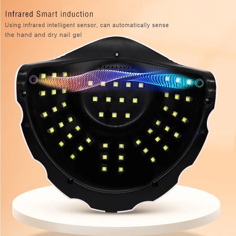 168W UV LED Nail Lamp SUNY1 Manicure Nail Dryer 4 MODE With Motion Sensing LCD Display Touch Switch Curing Poly UV Gel Light