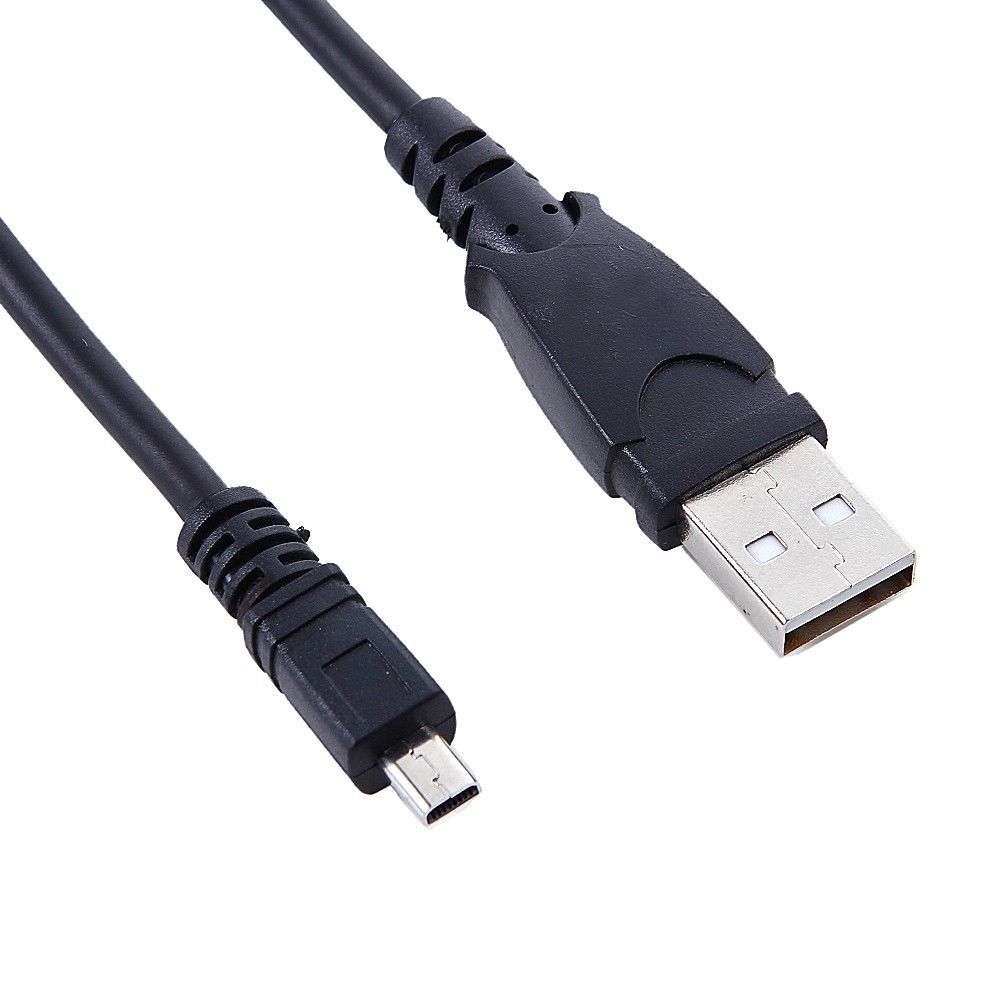 USB DC Lader + Data Sync Kabel Cord Voor Panasonic CAMERA Lumix DMC-SZ3 DMC-ZS40
