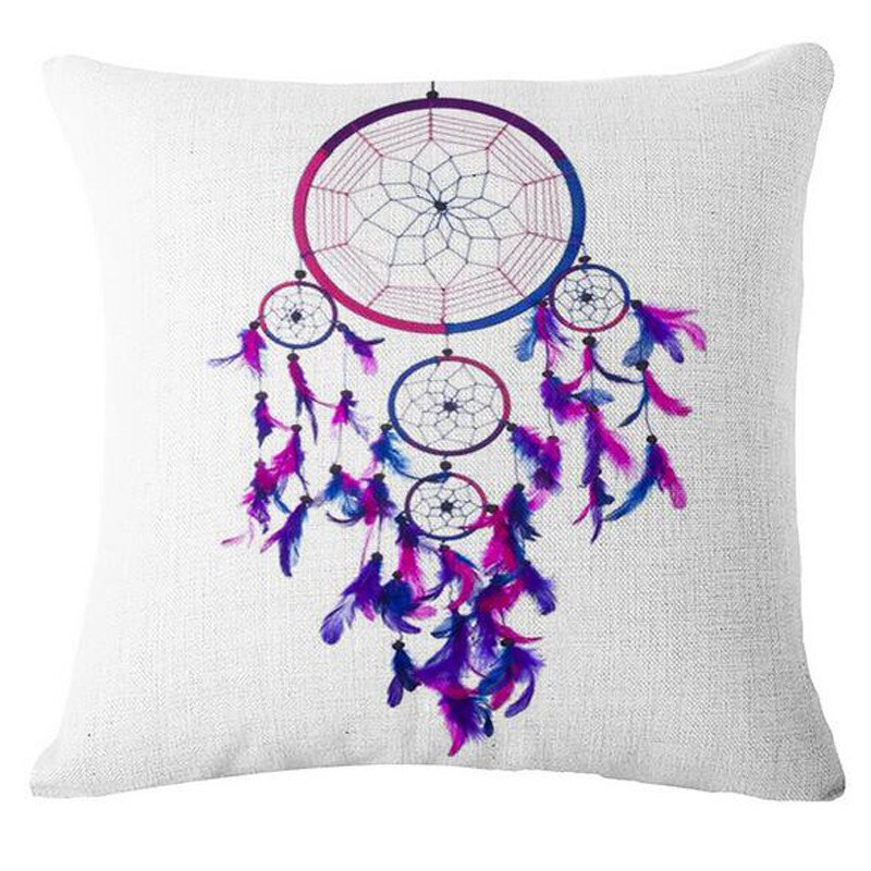Coton lin housse de Coussin taie d'oreiller pour la maison oreillers décoratifs pour canapé-lit voiture décor Coussin Cojines Decorativos Para Sofá: E