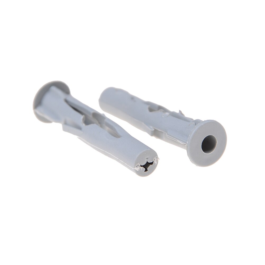 50 Stuks Nylon Gipsplaat Gipsplaten Muur Plug Voor Raam Deur Frame Beton Schroeven M6x35