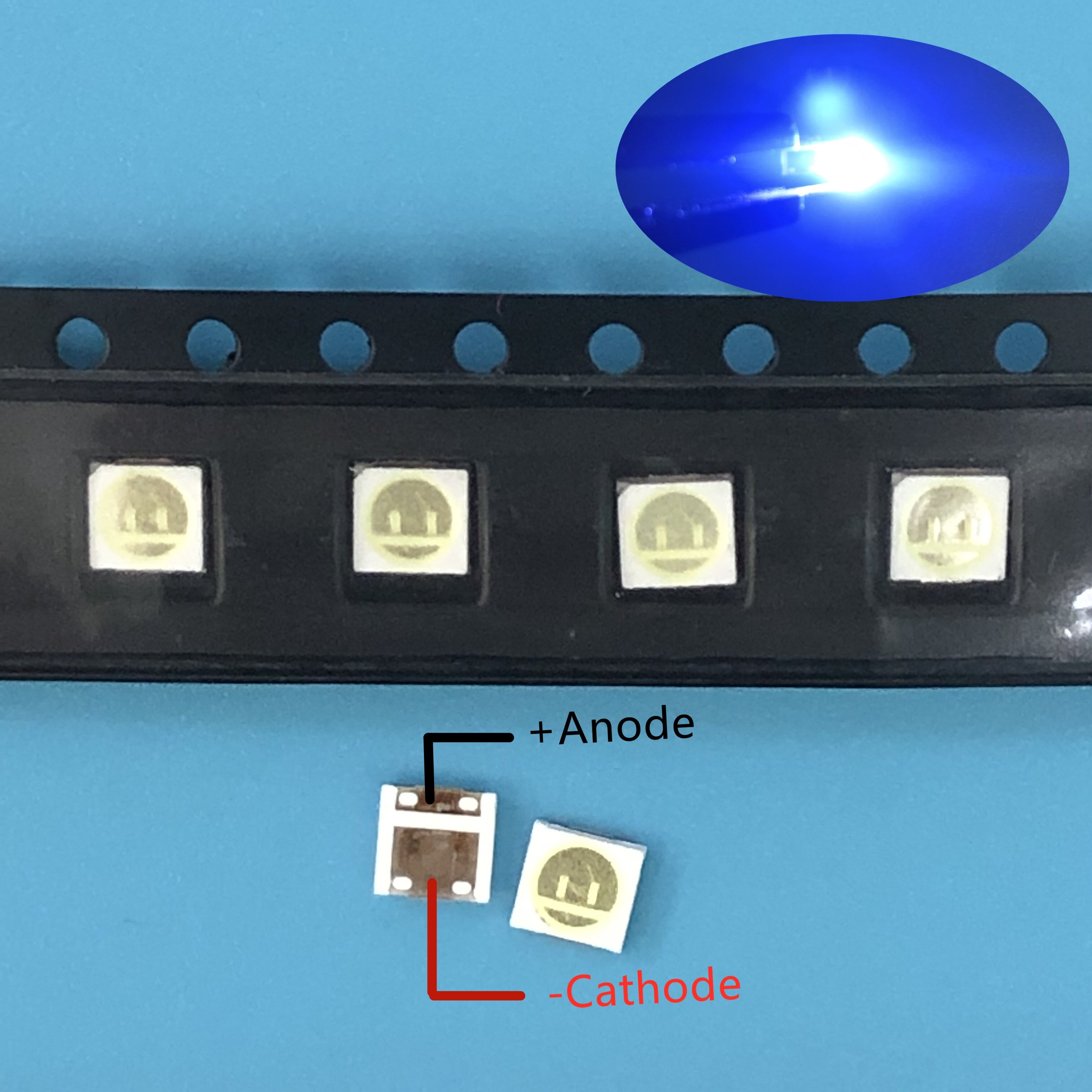 3535 SMD LED TV Hintergrundbeleuchtung 1W 3V 6V Diode Televisao LG 3535 3537 LED Dioden TV hinterleuchtet kühle Kalte Weiße LED LCD Hintergrundbeleuchtung Reparatur: 50Stck 6V Nein4