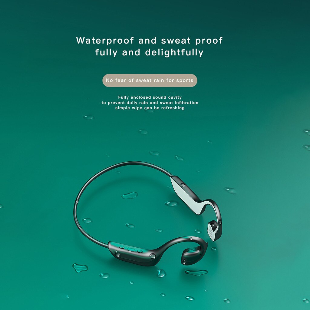 Hifi Bone-Geleiding Draadloze Hoofdtelefoon Bluetooth5.1 Headset Stereo Oortelefoon Verbruik Bluetooth Intelligente Snel Opladen