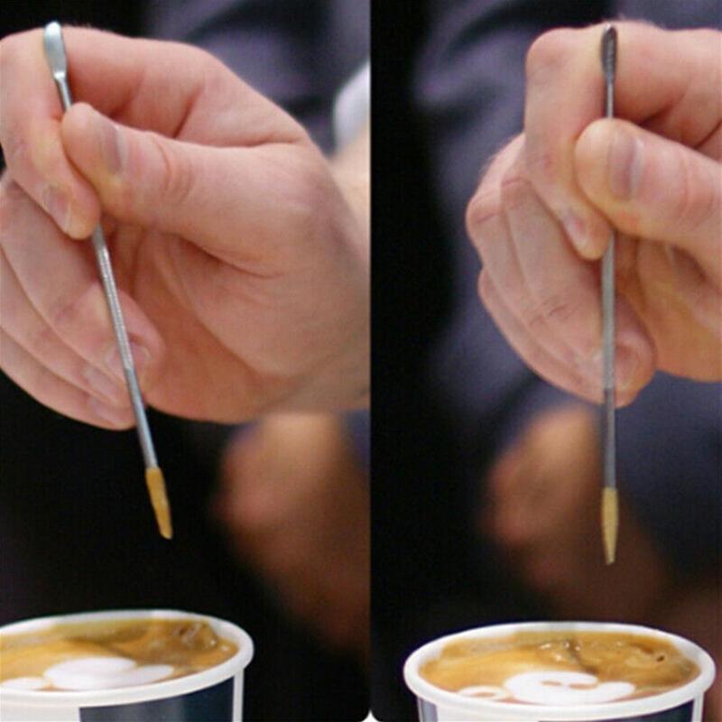 1pc Coffee Art Needles Barista Cappuccino Espresso Tools Fancy Coffee Cofe Supplies Decorating Latte Needle Art Pe W4B4