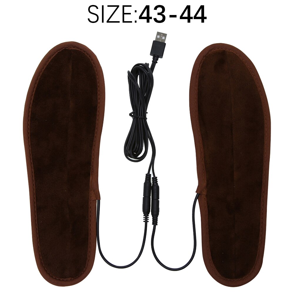 Semelle Chauffante Jetable Semelles Chauffantes USB Rechargeables | 3 Modes Chauffage | Taille EU 40-44 | Pour Homme/Femme Chaussettes Chauffantes