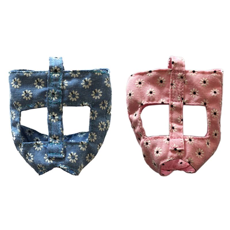 Cat Muzzle Anti-Bark Bite Grooming Mask Adjustable Pet Mouth Cover For Bathing