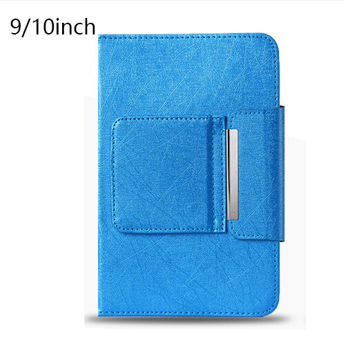 Teclado inalámbrico Bluetooth para tableta Funda de cuero PU funda con soporte para Pad 7 8 pulgadas 9 10 pulgadas para IOS Android Windows: Olive