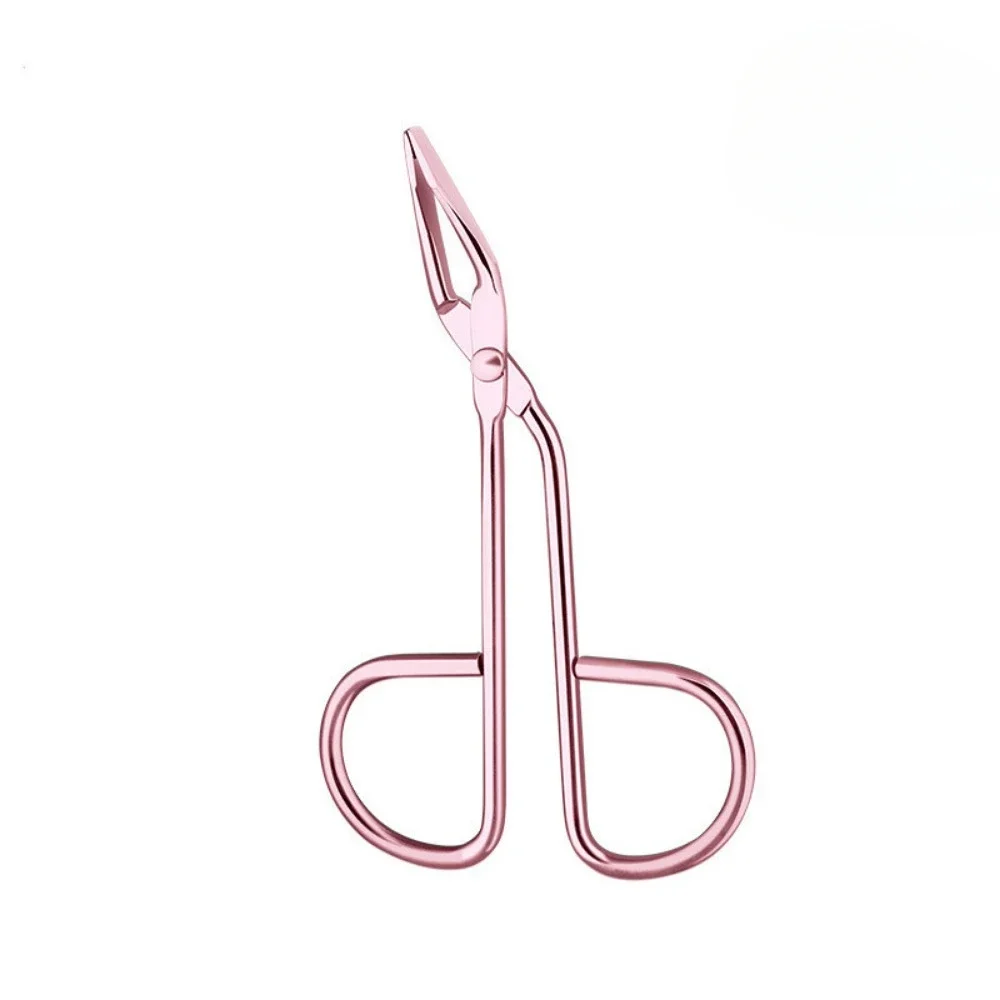 Schaar Gevormde Wenkbrauw Pincet Platte Kop Wimper Pincet Fijne Haren Trekker Oog Wenkbrauw Clips Neus Haar Verwijdering Schoonheid Make-Up Tools: green