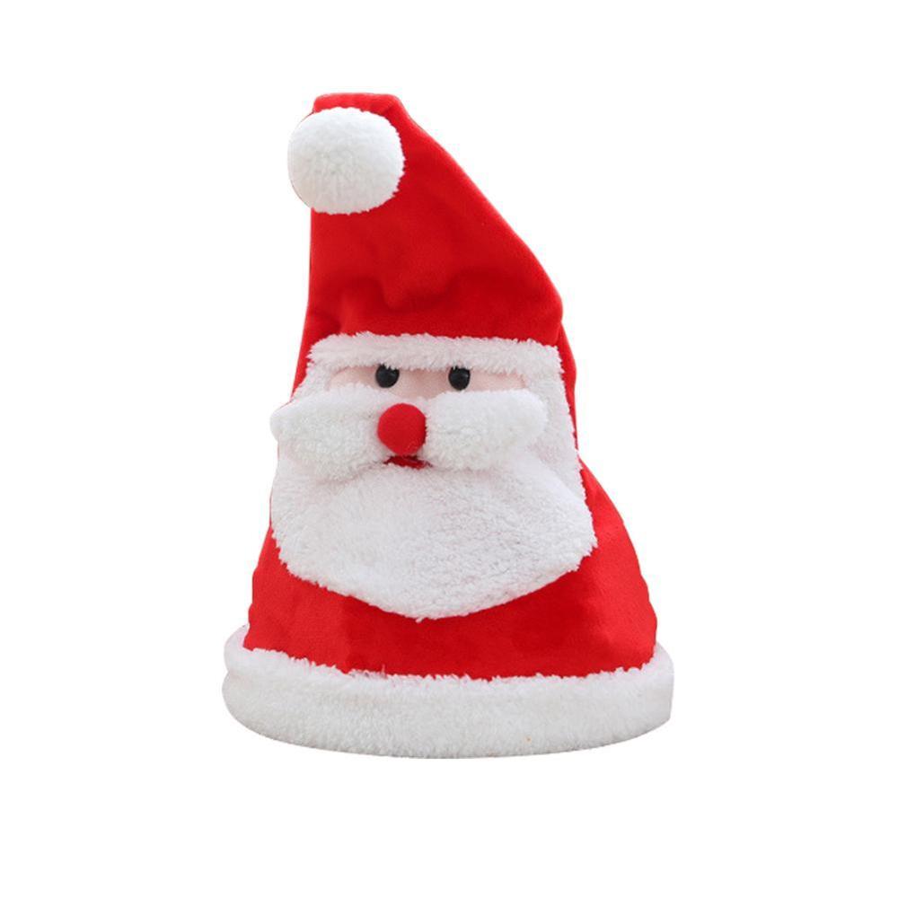 Elektrische Kerst Speelgoed Zingen Dansen Moving Kerstboom Hoed Elektrische kinderen Speelgoed Kinderen Kerstcadeau zonder Batterij