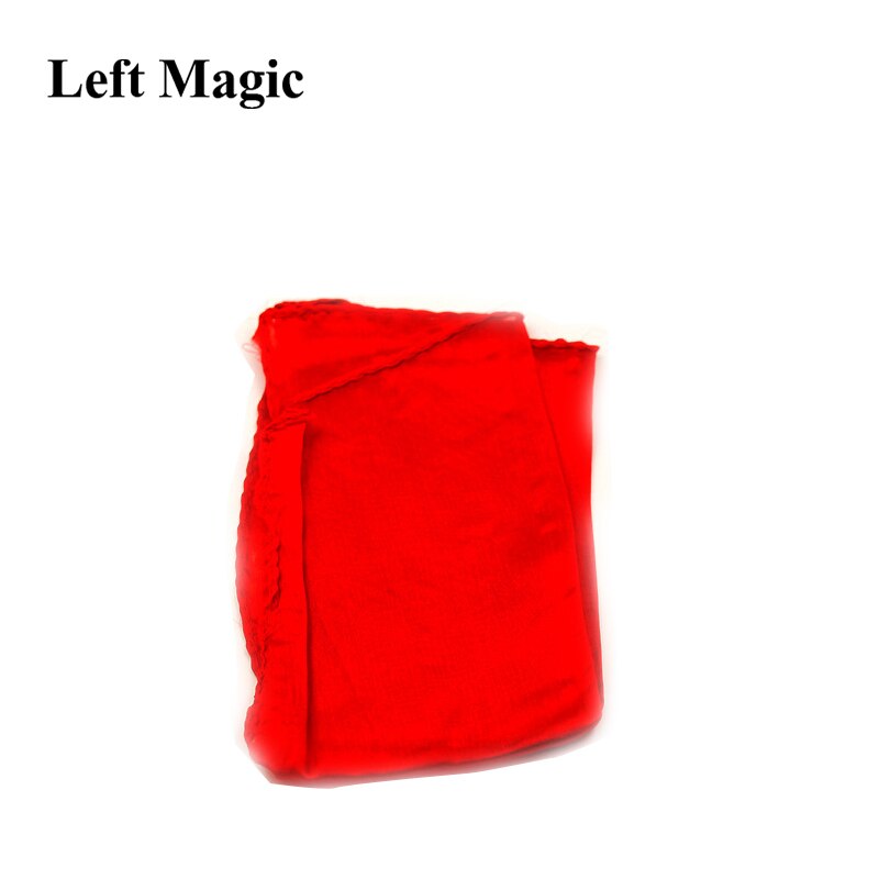 1 stuk kleurrijke zijde 60*60 cm sjaals magische trucs leren & onderwijs magische zijde voor close-up magie prop  e3136