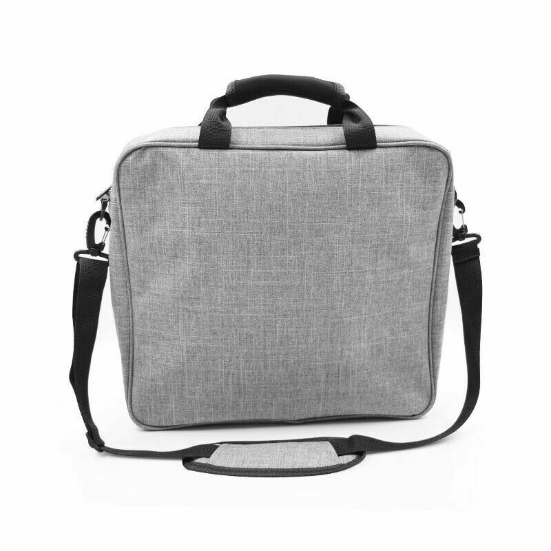 Nyeste opbevaringstaske bæretaske beskyttende skuldertaske håndtaske til playstation 4 -  grå