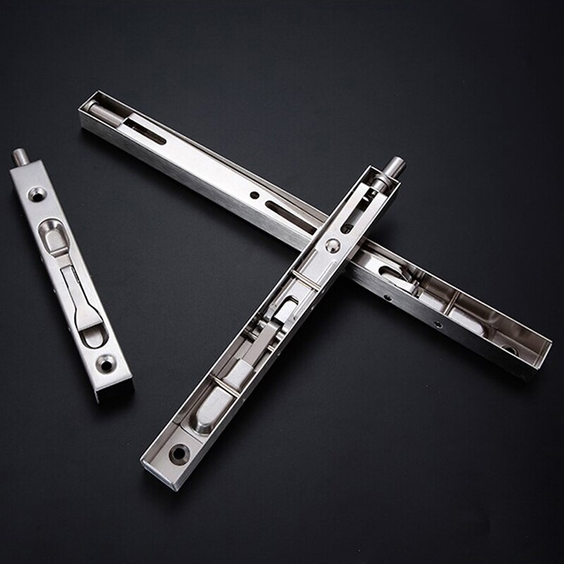 acier inoxydable épaissi portes et fenêtres sombre loquet sécurité porte sécurité porte boîte loquet matériel accessoires