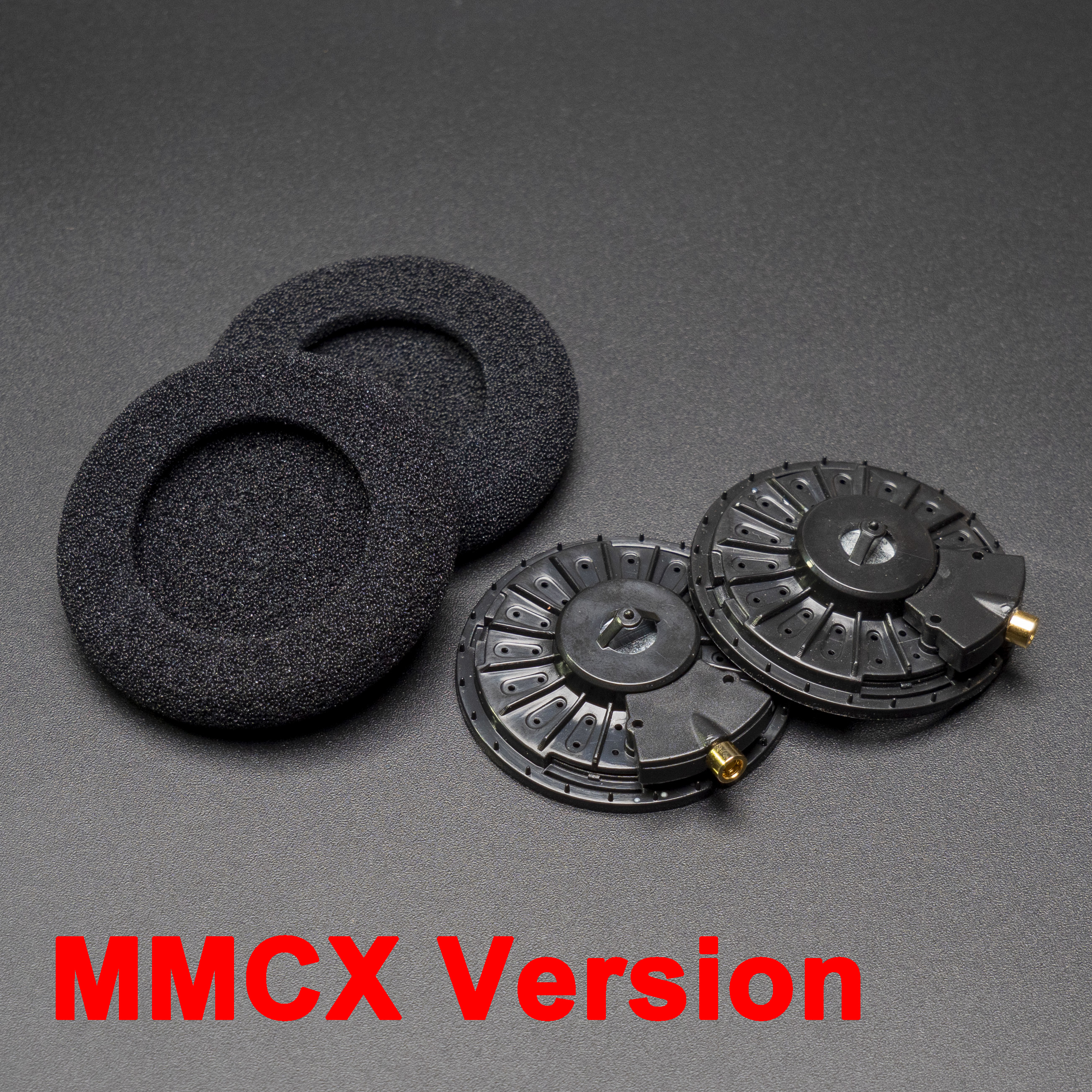 Black Replacement Headphone Parts Speakers Drivers Sound Speaker For KOSS PP Portable Portapro Porta-pro Headset Headphones: Silver