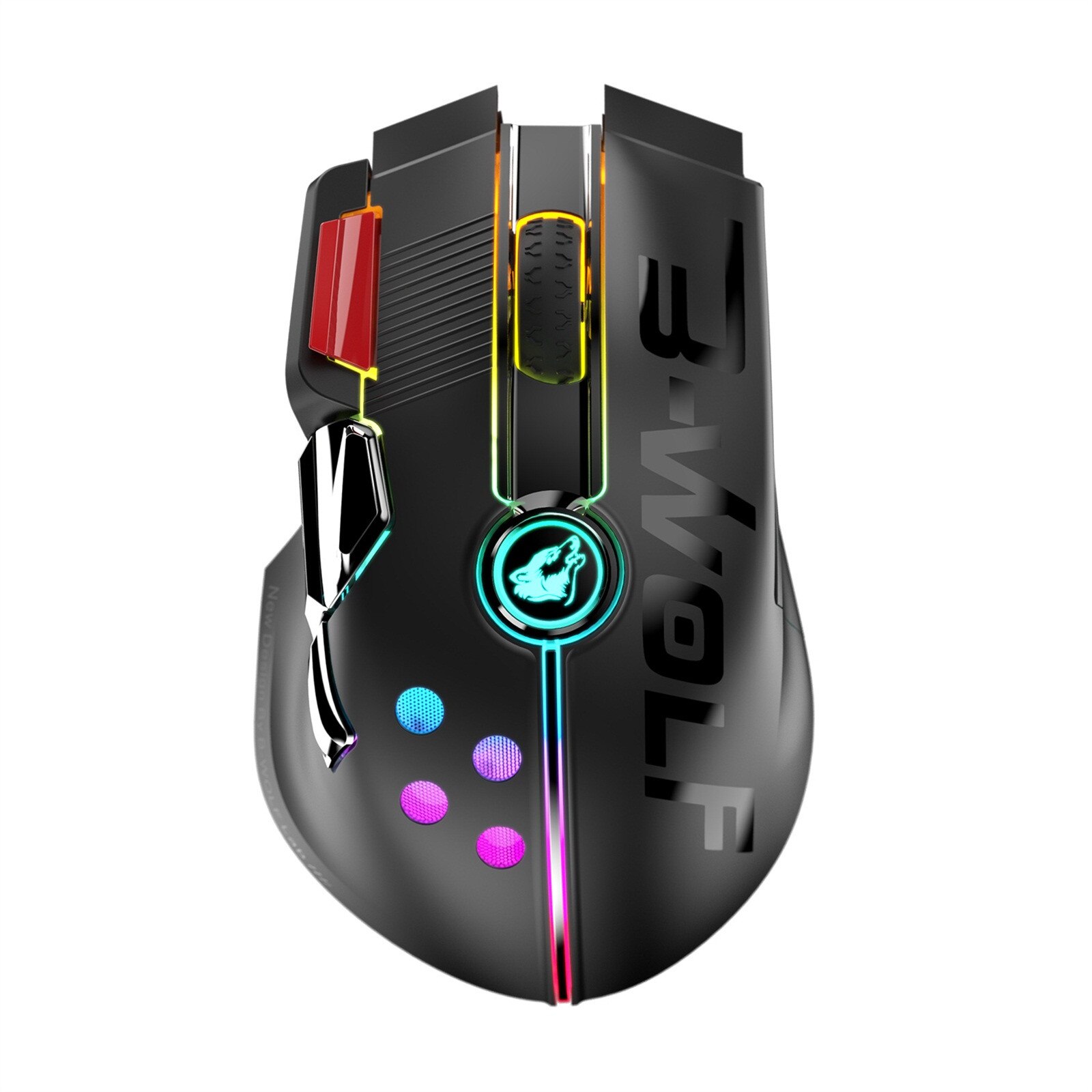 X6 Wireless Rechargeable Mouse Wired Dual-Mode Gaming Mechanical Mouse Gaming Mouse Gamer WireLESS Opto-electronic Mouse