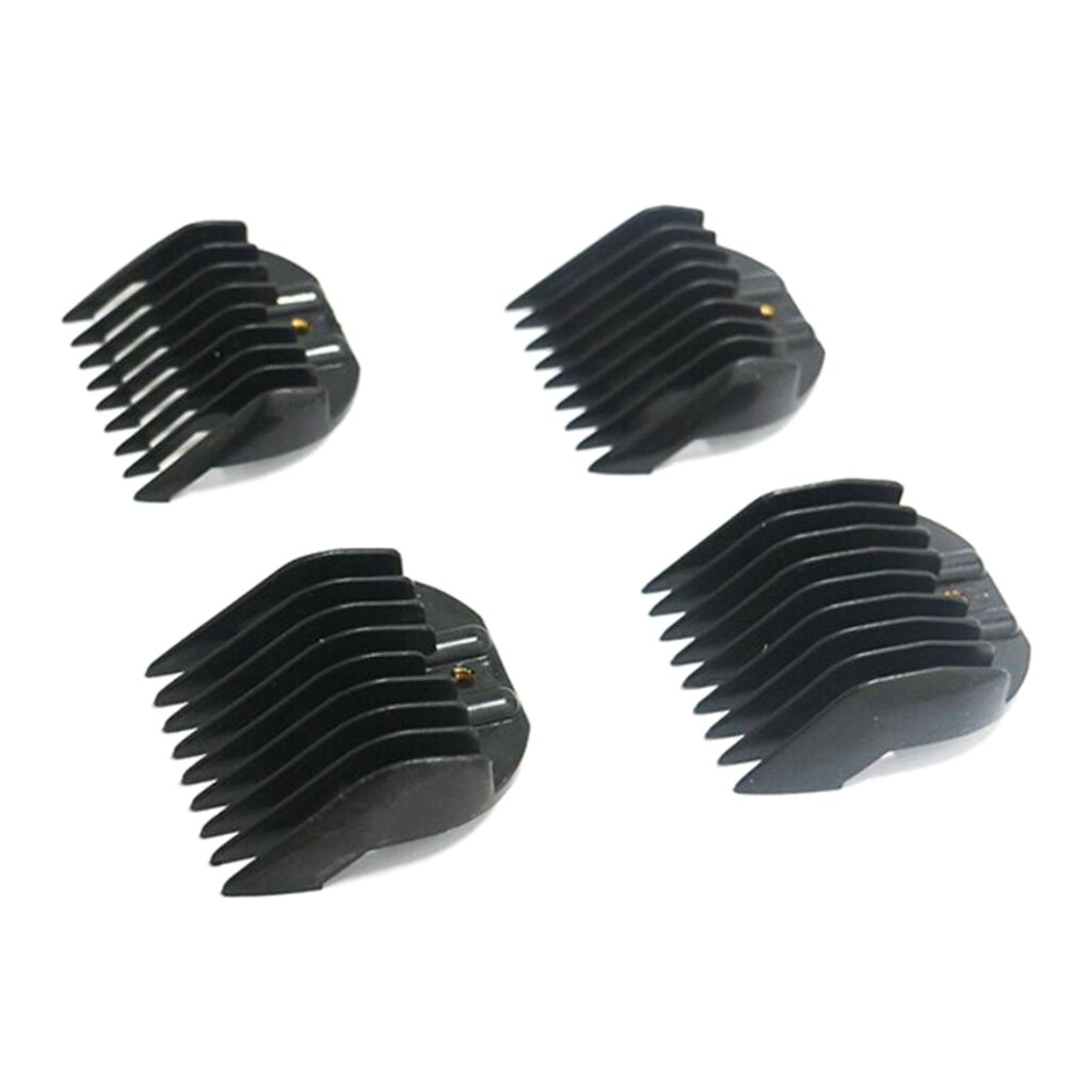 4x 3/6/9/12mm Hair Clipper Limit Guide Comb Size Replacement