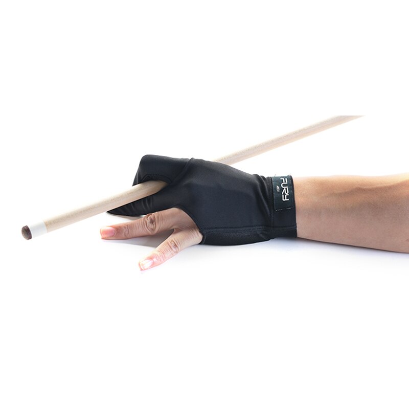 Accessoires de billard fureur étanchéité réglable gants de queue de piscine mitaine unisexe fonction antidérapante élasticité de pour la main gauche