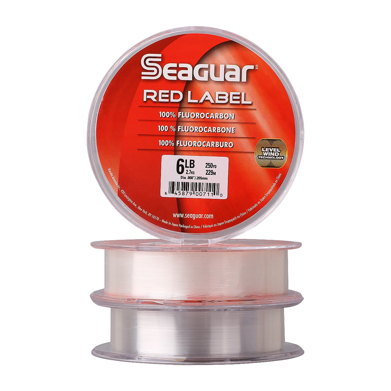 Seaguar Red Label Fluorocarbon Line 10# 200yd Clear