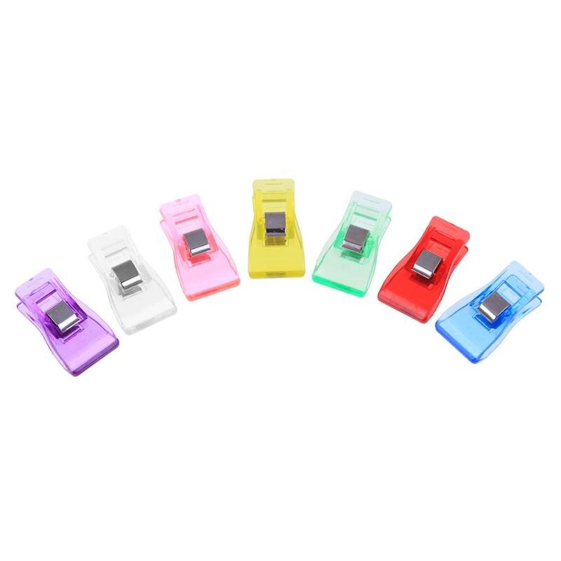 20/50Pcs Mixed Kunststoff Wonder Clips Halter für DIY Patchwork Stoff Quilten Handwerk Nähen Stricken Clips Home Office versorgung