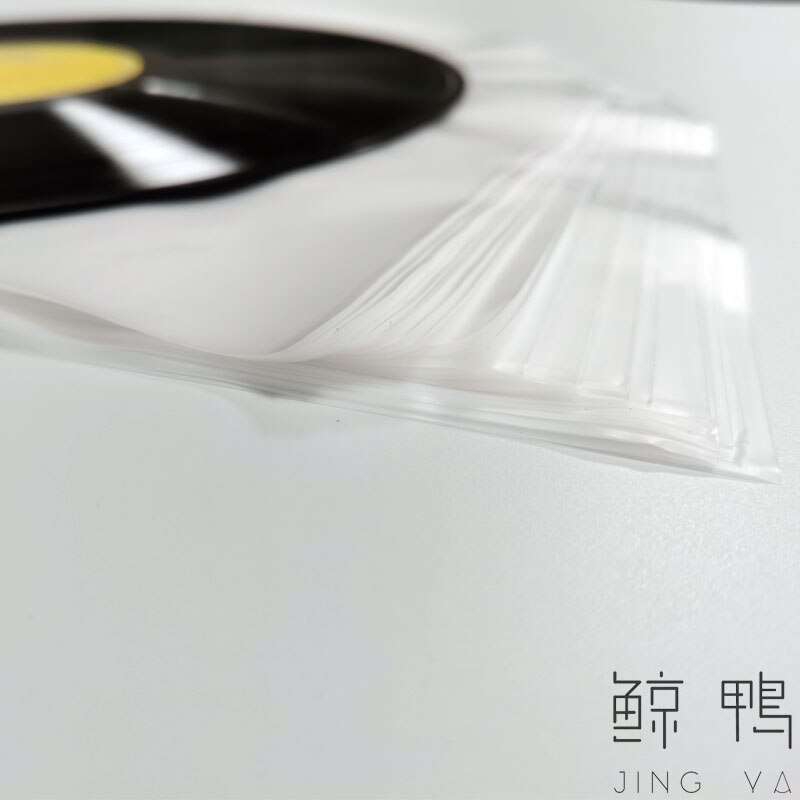 50PCS Clear Anti-static Plastic Vinyl Record Inner Sleeves For 12'' LP LD 10'' Record 7'' 45 RPM Vinyl