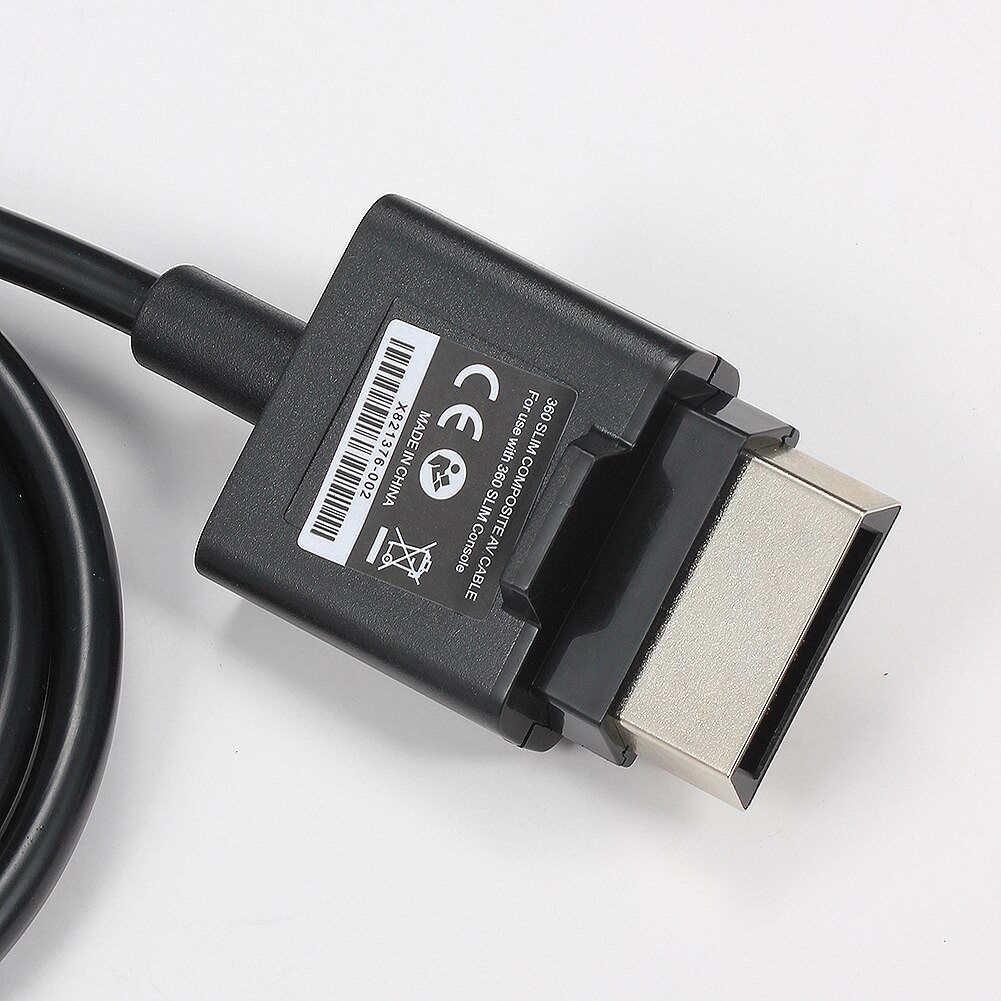 6 FT/1.8m Composito Audio Video Cavo AV 3 RCA HD TV Video Composito Cavo Ottico Cavo per xbox 360 Slim GamePad