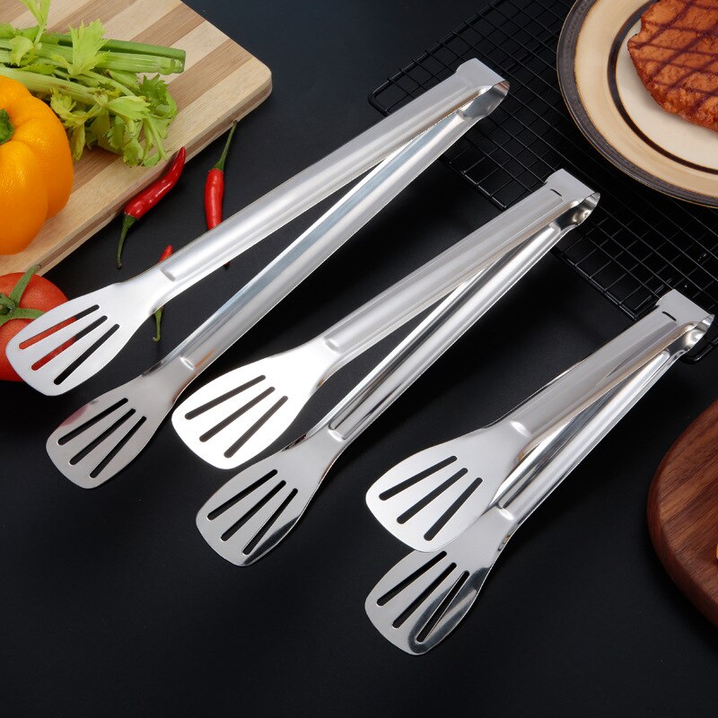 Stainless Steel Cooking Grilling Tongs Extra Long Camp Dutch Oven Tongs for Kitchen Tongs BBQ Clip Food Grade Tongs Barbecue