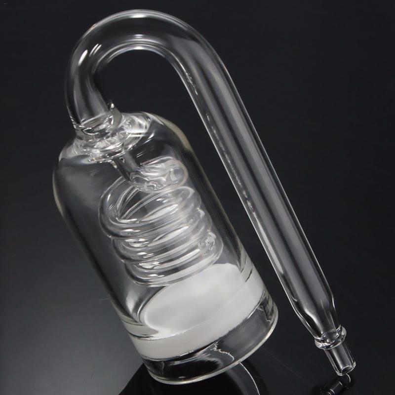 Water Tank CO2 Diffuser Reactor Aquatic Aquarium Fish Tank Plant Glass Carbon Dioxide Spiral Refiner