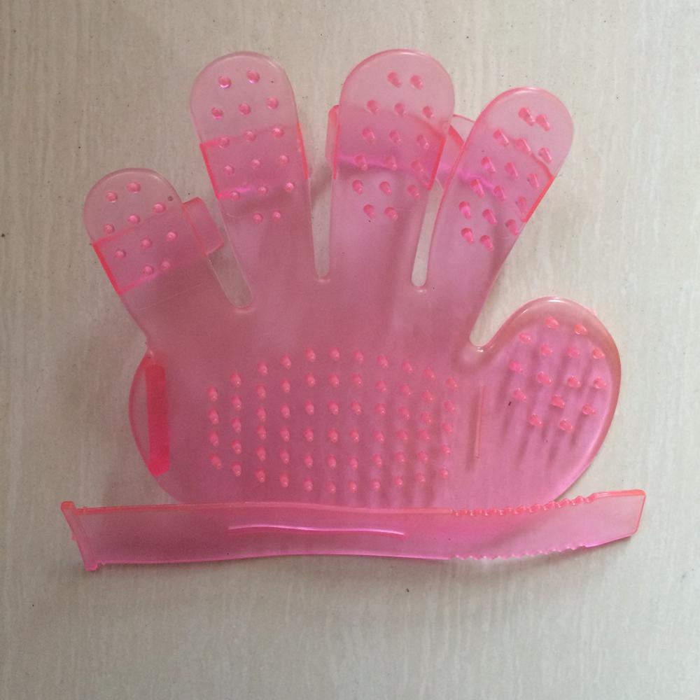 Gant de nettoyage de chiens | Brosse pour animaux domestiques, nettoyage doux et efficace des chats, fournitures de toilettage des animaux domestiques, peigne pour chiens: red rose