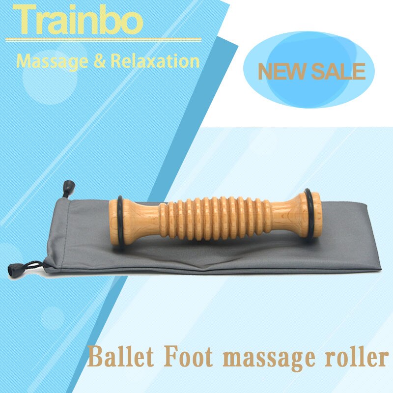 Ballet voetmassage roller Hout Voet Roller voetverzorging Massage houten Relax Relief