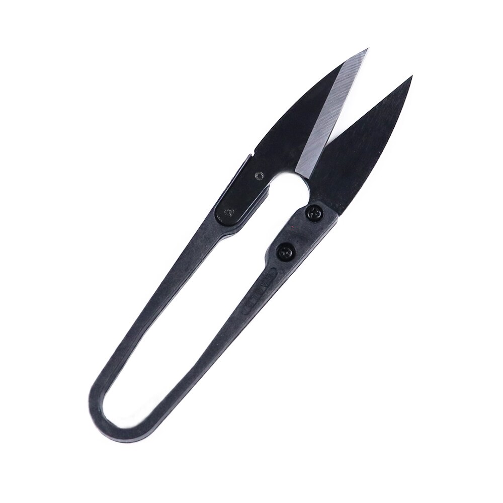 1Pcs Black Sewing Scissors Yarn Thread Cutter Mini Small Snips Trimming Nipper for DIY Crafts Clipping Embroidery Stitch