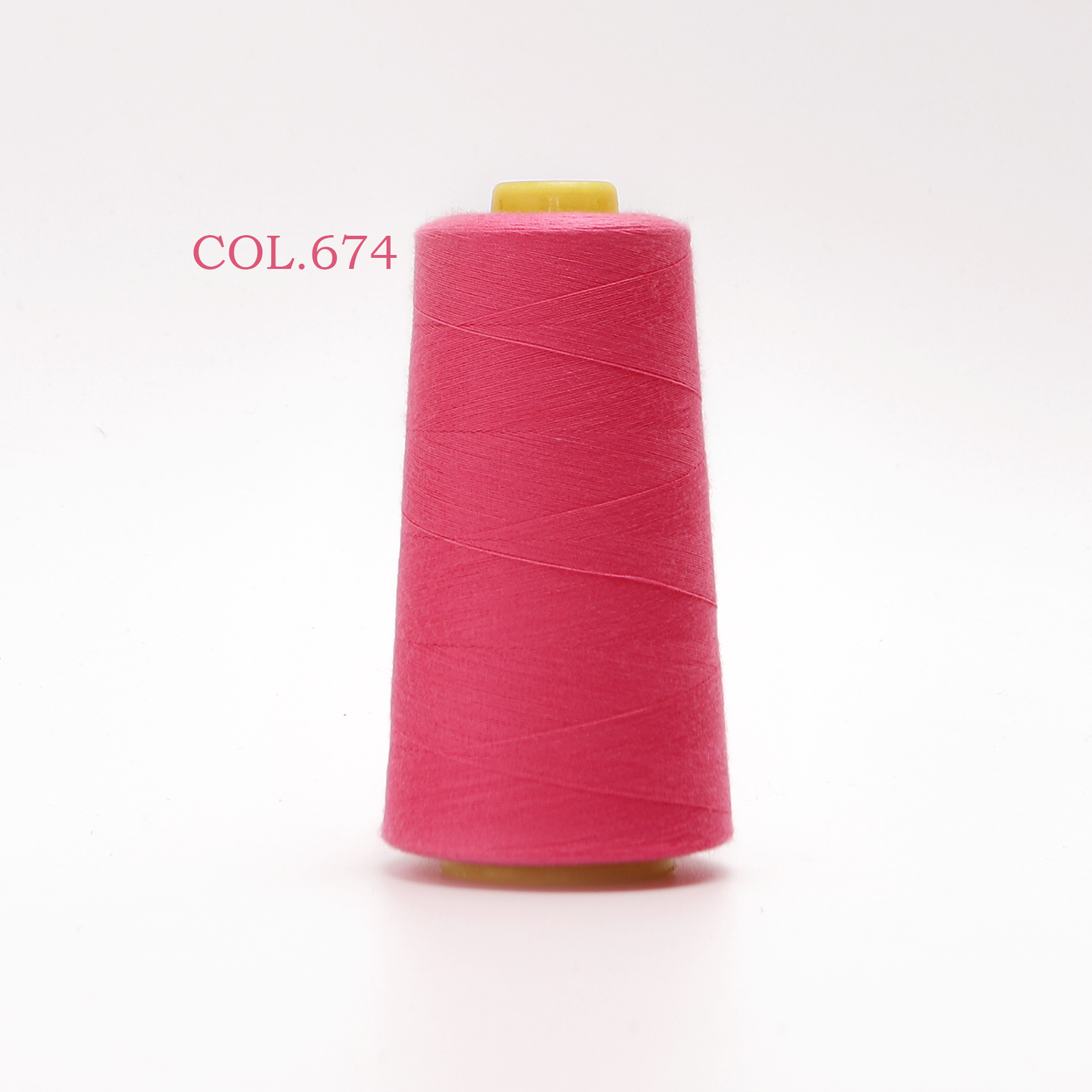 Hilo de coser de poliéster resistente y duradero, 40S/2, 2750 yardas, billete 120, máquina de vestido de camisa para el hogar, costura en 30 colores disponibles: Rojo oscuro