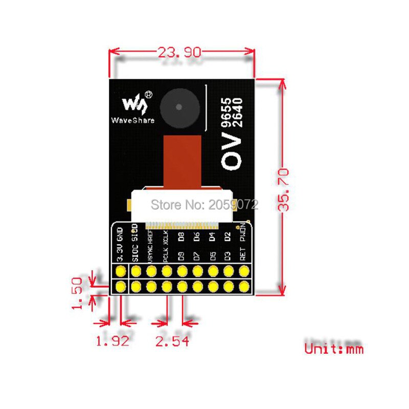 OV2640 Camera Module 2 Megapixel