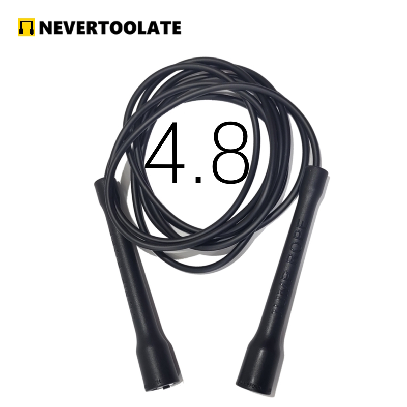 Langer CC-Griff, 15 cm, robust, bruchsicher, leicht zu halten, weiches PVC-Springseil für Anfänger, zum Überspringen, Freistil, Elevaten, Beuteln, Fitness