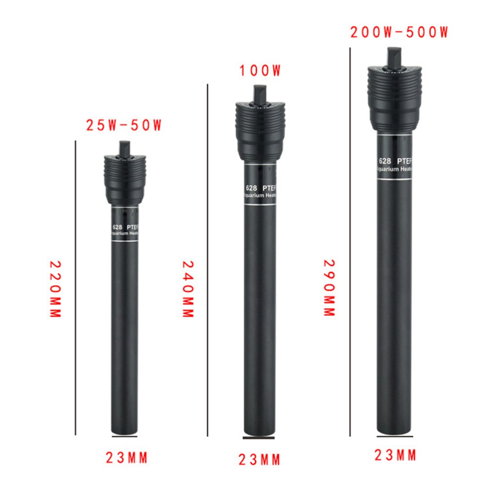 Submersible Aquarium Heater 25W with Control for Fish Tank (US Plug)